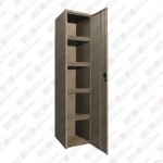 Gabinete Metálico Multiusos 5 Entrepaños 1 Puerta Arena